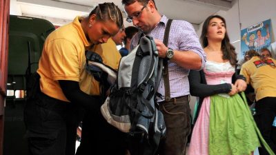 Münchener OB Reiter verteidigt Rucksack-Verbot auf der Wiesn