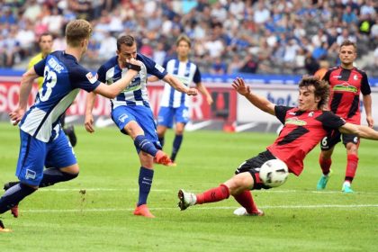 Zwei Tore in der Nachspielzeit: Hertha kämpft sich zum Sieg