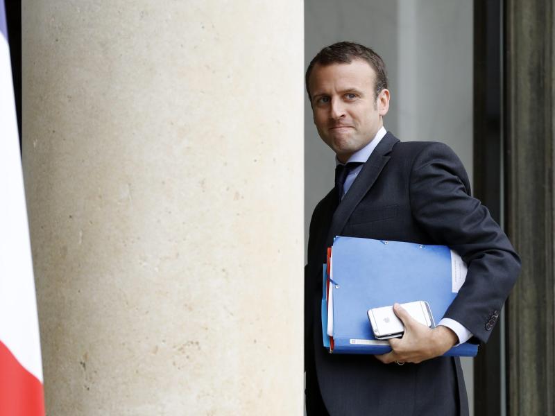 Französische Präsidentschaftswahl: Emmanuel Macron präsentiert sich als Anti-System-Kandidat