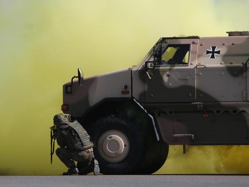 Streit im Vorfeld: Treffen zu Anti-Terror-Übungen von Polizei und Bundeswehr