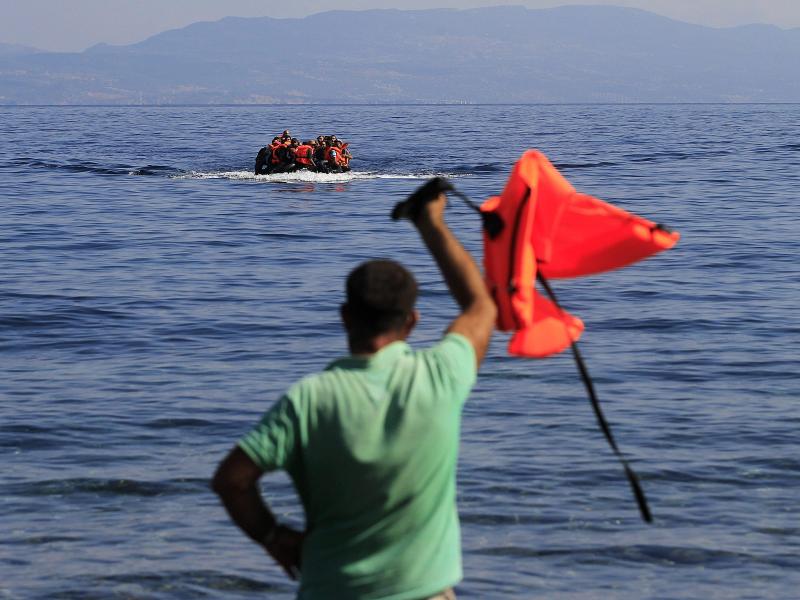 Flüchtlings-Lager auf griechischen Ostägäis-Inseln überfüllt
