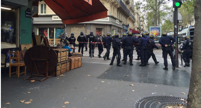 VIDEO: Falscher Alarm im Stadtzentrum von Paris