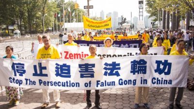 Appell an Chinas Premier in New York: „Stoppt die Verfolgung von Falun Gong in China“