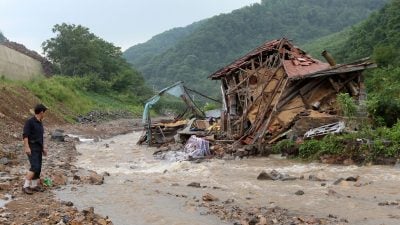 140.000 Notrationen nach Taifun: Nordkorea bekommt Hilfe durch UN