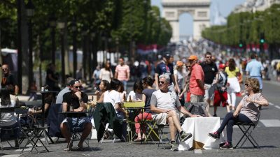 Autofreier Sonntag in Paris: Spazieren gehen und genießen