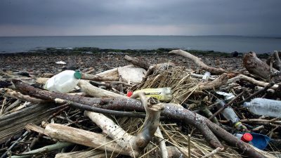 Auf unbewohnten Nordseeinseln: Plastikmüll aus dem Meer