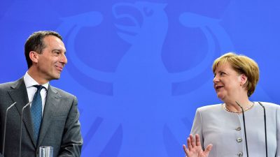 Kern empfängt Kanzlerin Merkel: Österreich lädt zu Flüchtlingsgipfel nach Wien