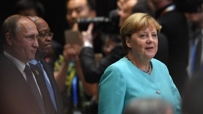 Merkel und Putin sprechen bei G20-Gipfel über Ukraine und Syrien