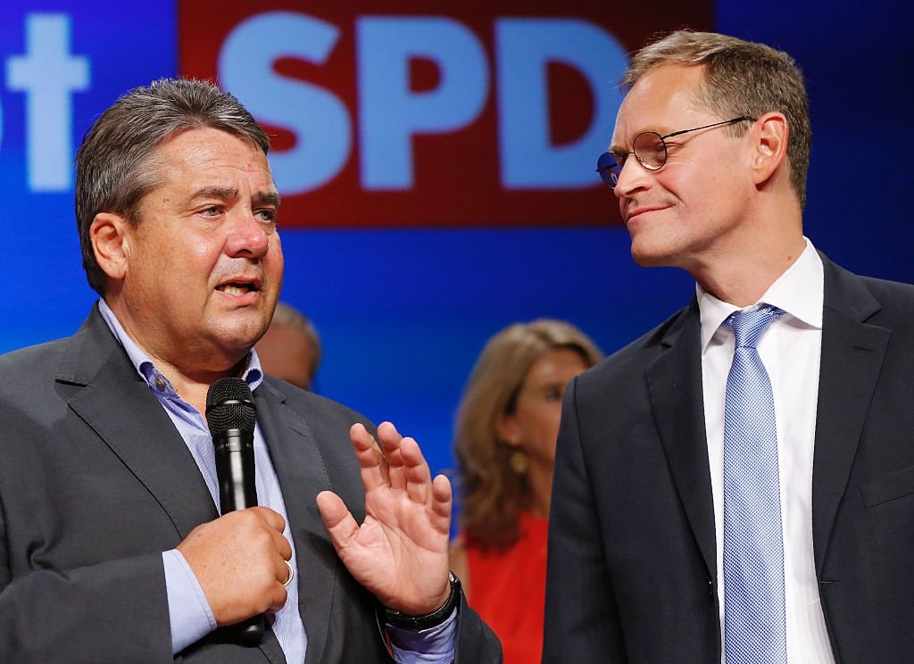 SPD-Chef Gabriel nach #Berlinwahl: „Müller ist Berlins nächster Regierender. Das wollten wir.“