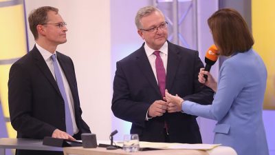 Reaktionen der Bundespolitik auf Berlin-Wahl: CDU enttäuscht