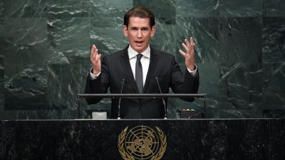 Kurz bei UN: „Ohne Vernichtung des IS keine Sicherheit mehr“ – Verbot von Nuklearwaffen für Österreich Thema Nr. 1