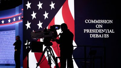 Heute Abend Clinton gegen Trump: So wird das große TV-Duell vorbereitet