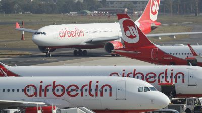 Massive Entlassungen bei Air Berlin: Deutschlands zweitgrößte Airline hat eine Milliarde Euro Schulden