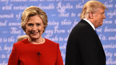 Trump strebt keine Strafverfolgung Clintons an