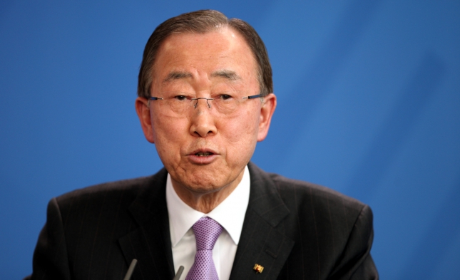 Ban Ki-moon besorgt über Spannungen in Korea