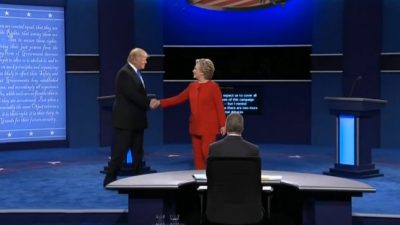 CNN-Umfrage: Clinton hat erstes TV-Duell gewonnen