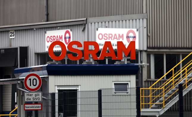 Osram will zusätzliche Mittel in Regensburg und China investieren