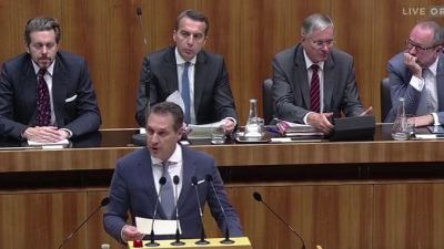 „Dampf-Plauderer!“ – Strache greift Kanzler Kern an: „Wollen Sie noch mehr Arbeitslosigkeit produzieren?“ – FPÖ-Anfrage zu Asylzahlentricks und Türkendemos