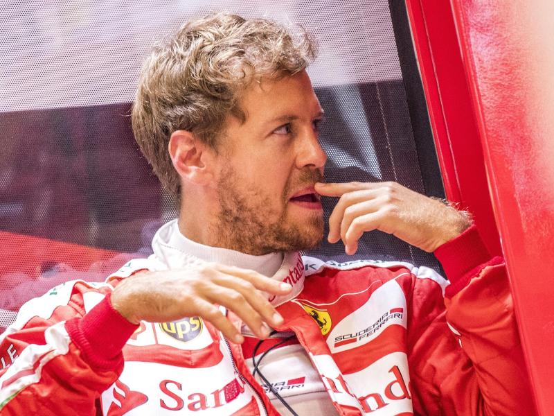Vettels schweres zweites Ferrari-Jahr