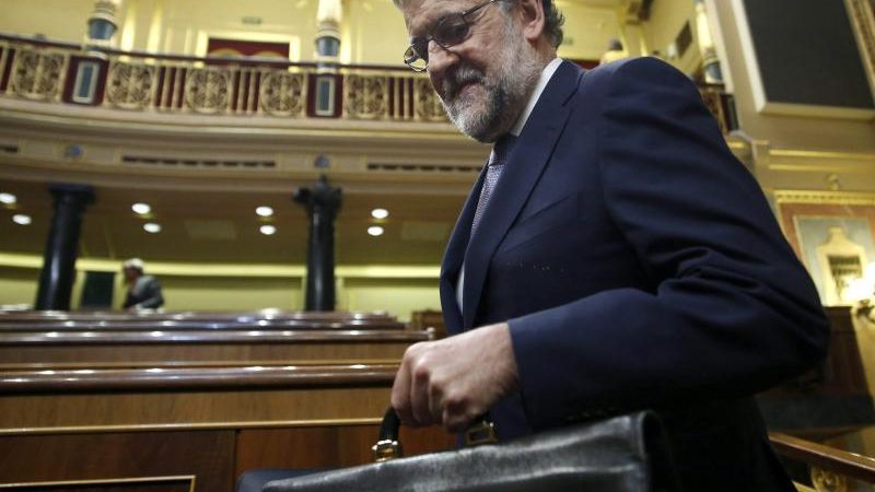 Chaos in Spanien: Rajoy stellt sich in Spaniens Parlament zweiter Abstimmung