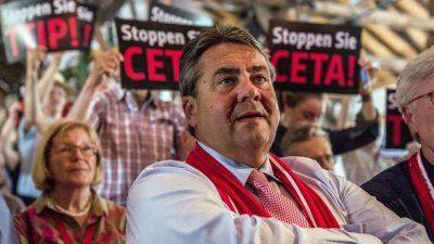 CETA: Sigmar Gabriel sammelt Stimmen – SPD-Vorstand und Präsidium sind dafür, die Basis dagegen