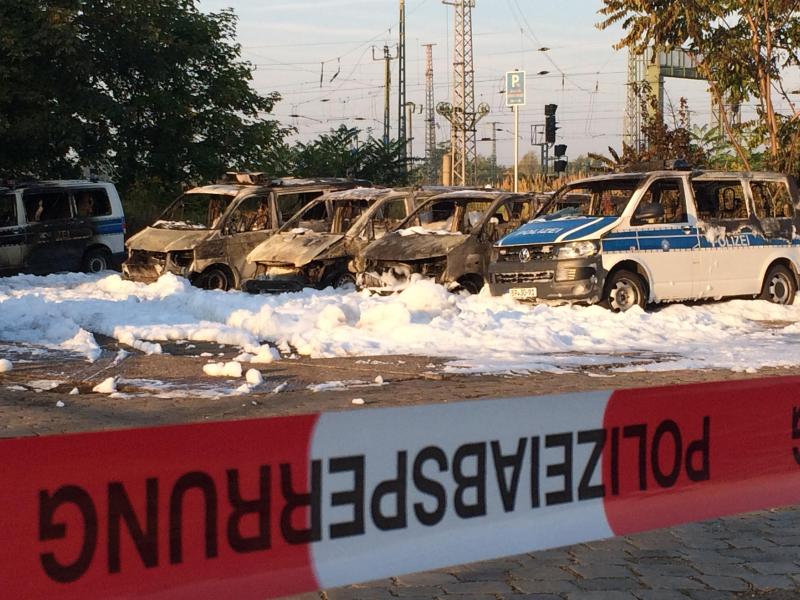 Brandstiftung: Autos brannten in Magdeburg – 750 000 Euro Schaden