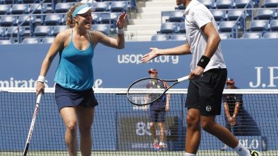 Laura Siegemund gewinnt Mixed-Titel bei US Open