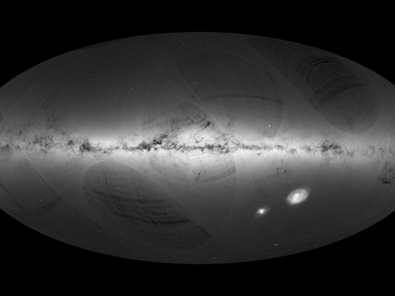 „Gaia“ erfasst eine Milliarde Sterne in der Milchstraße