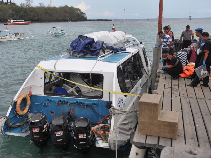 Bali-Urlauberin aus Österreich stirbt auf Ausflugsboot