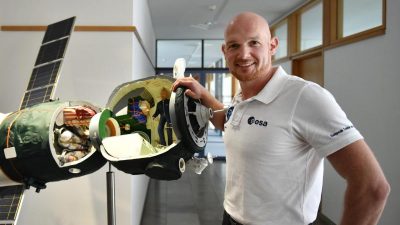 Astronaut Gerst: Heißhunger im All auf Salate, Pizza und Burger