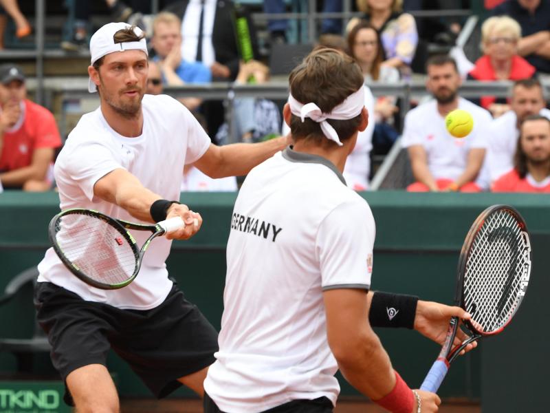 Deutsches Davis-Cup-Doppel verliert gegen Polen