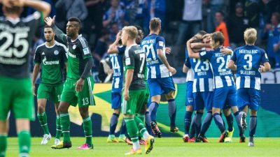 Hertha lässt Schalke leiden: Königsblau ohne Punkt und Tor