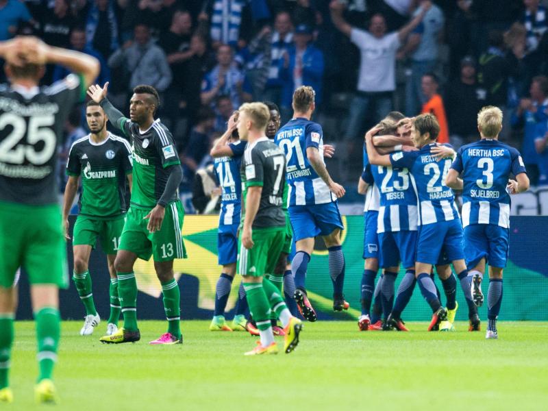 Hertha lässt Schalke leiden: Königsblau ohne Punkt und Tor