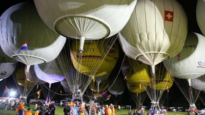 Ballonfahrer starten zu legendärem Wettbewerb – härtestes Rennen der Welt