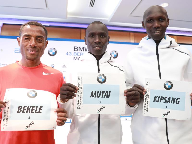 Kipsang greift Marathon-Weltrekord an – Premiere für Bekele