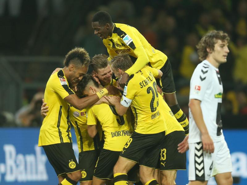 Dortmund mit 3:1-Arbeitssieg über den SC Freiburg