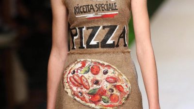 Pasta bei Dolce & Gabbana, Fußball bei Stella Jean