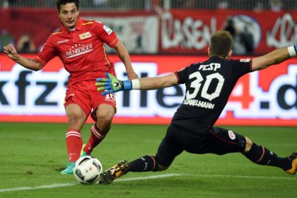 Union Berlin nach 2:0 gegen St. Pauli Zweiter