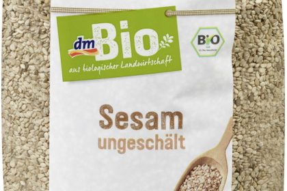 Salmonellengefahr: DM ruft vorbeugend den Artikel „DM-Bio Sesam ungeschält 500 g“ zurück