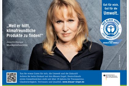 Aktionstage Blauer Engel: Gut für mich – gut für die Umwelt!