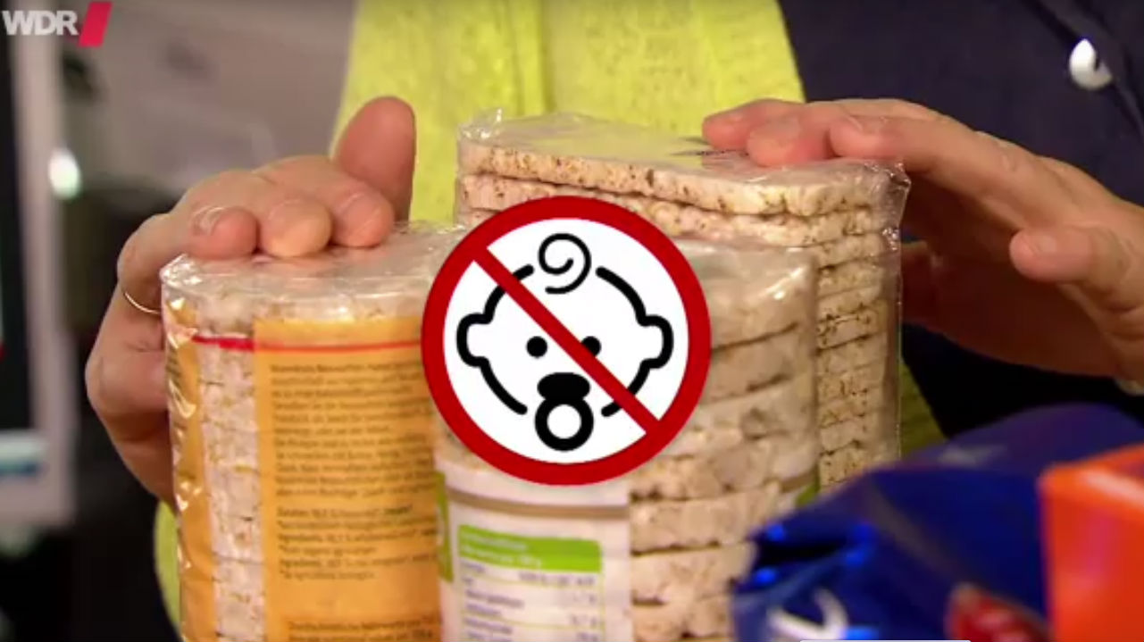 Hohe Mengen an Arsen in Reisprodukten – Vorsicht bei Säuglingen und Kleinkindern