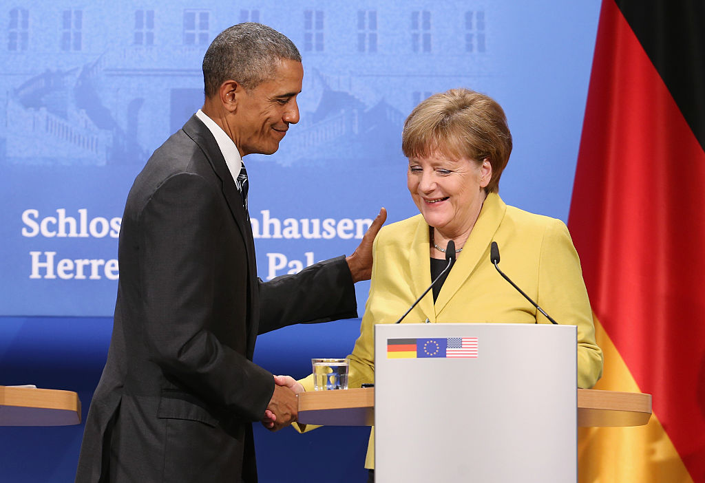 Barack Obama in Deutschland: Abschiedsbesuch bei „Freundin Angela“