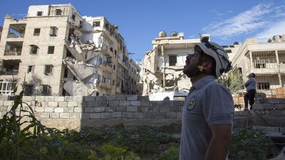 Russland: Seit einer Woche keine Luftangriffe mehr auf syrische Stadt Aleppo