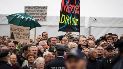 Dresden: So heftig wurden Merkel und Gauck beschimpft – Polizei in der Kritik