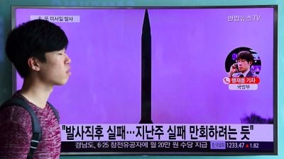 Erneut fehlgeschlagener Raketentest in Nordkorea: Musudan-Rakete explodiert offenbar kurz nach Start