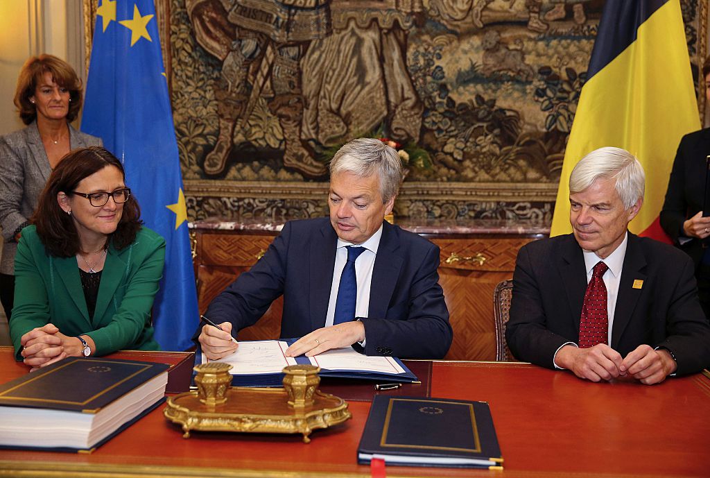 Belgien unterzeichnet als letztes EU-Mitglied Ceta-Abkommen