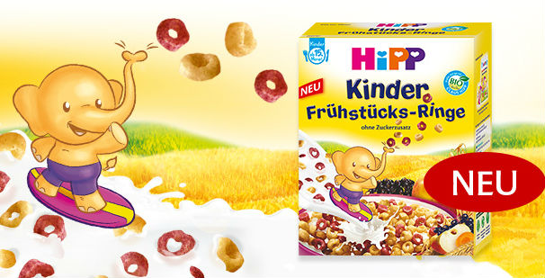 Rückrufaktion: Hipp ruft „Frühstücks-Ringe“ für Kinder wegen Metalldraht zurück