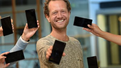 Deutscher Umweltpreis für ressourcenschonende Smartphones und Recyclingbeton