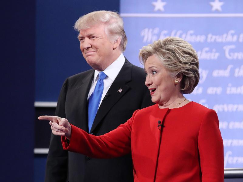 CNN-Umfrage: Hillary Clinton gewinnt TV-Duell mit 57 Prozent