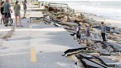 Hurrikan „Matthew“: Staatstrauer in Haiti, schwere Schäden in den USA